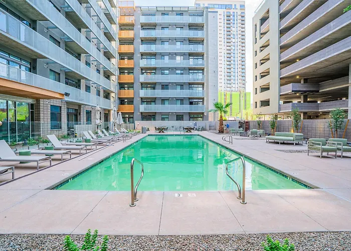Apartment Homey 1bd - Downtown - Gym, Pool, Parking